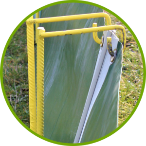 hamsterschutzzaun rund_premium_zauneisen